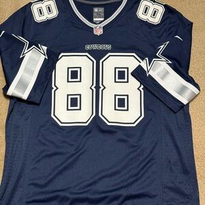 Lamb 88 NFL Men's Navy and White Jersey